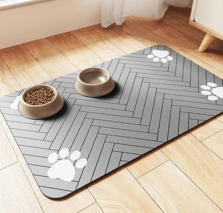 Swift-Dry Animal Feeding Mat