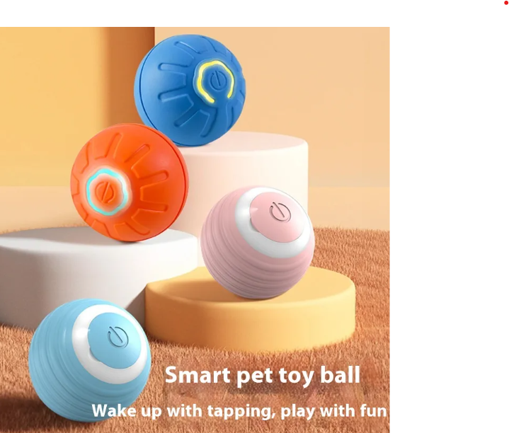 Smart Bouncing Ball for Cats & Dogs