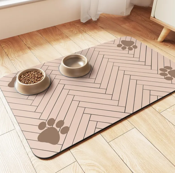Swift-Dry Animal Feeding Mat