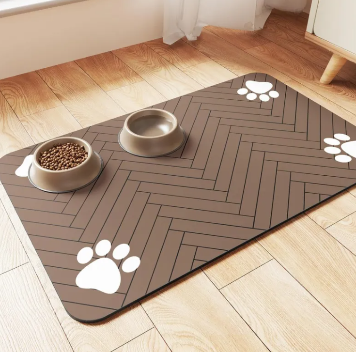 Swift-Dry Animal Feeding Mat