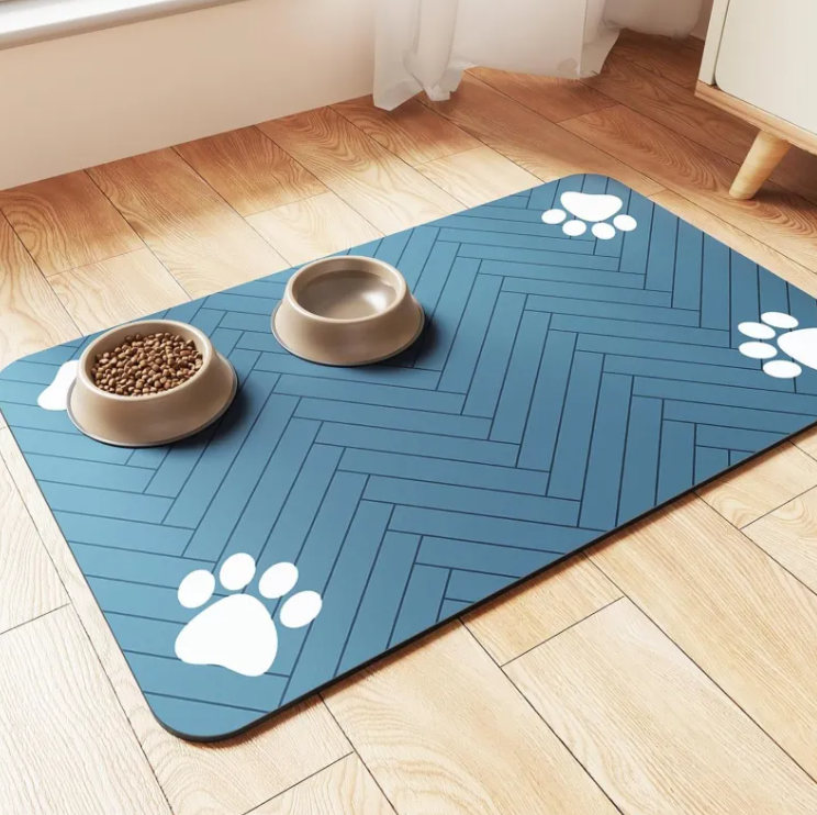 Swift-Dry Animal Feeding Mat