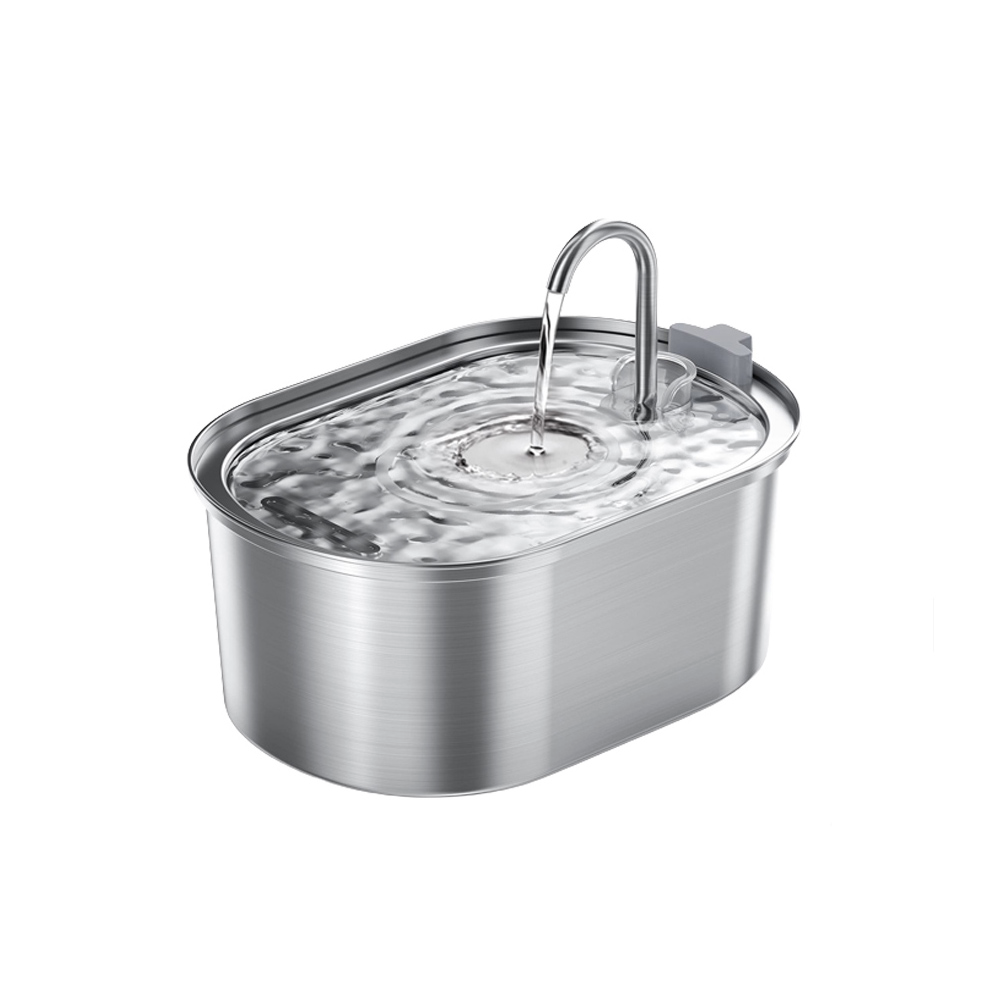 3.2L Stainless Steel Pet Water Fountain