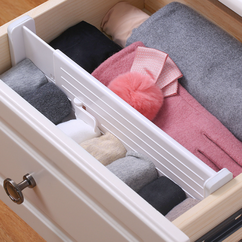 Adjustable Drawer Divider – Telescopic Storage Organizer