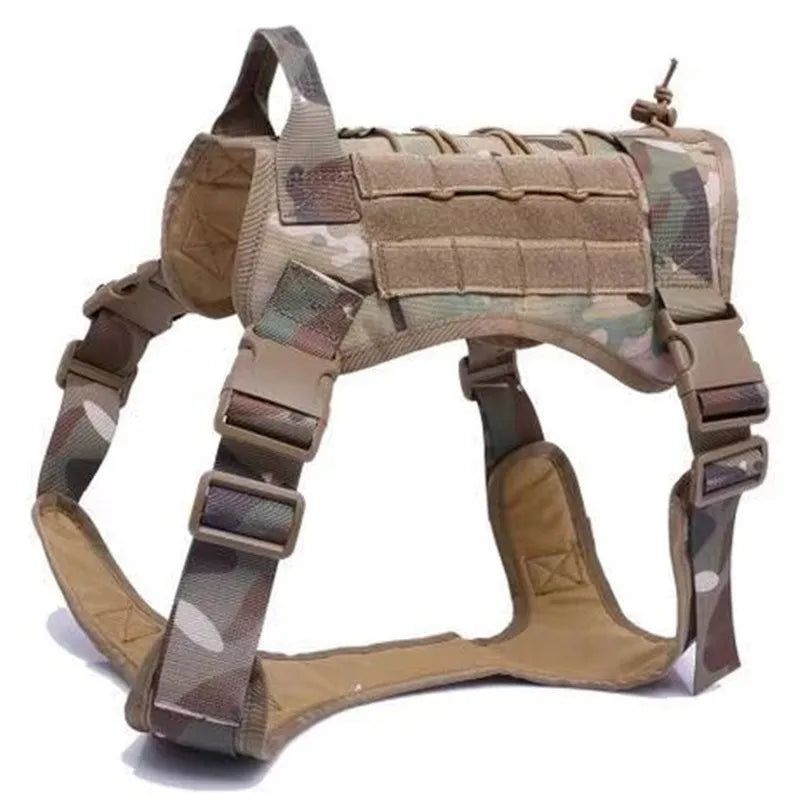 Tactical Dog Harness & Leash Set